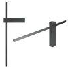 Moderne Wandleuchte 60cm 10W | Schwarze Wandlampe | LED-Lampe mit einer Farbtemperatur von 4000K | YG-W003