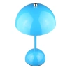Stilvolle Tischlampe | Kabellose Nachtlichtlampe mit drei Leuchtfarben | HJA27-1-BLUE