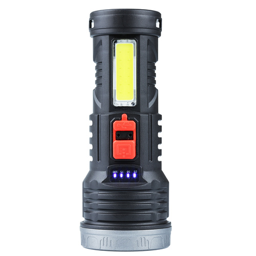 LED-Taschenlampe mit integriertem Akku | 4 Leuchtmodi, 500 lm, 1.200 mAh | TL-822