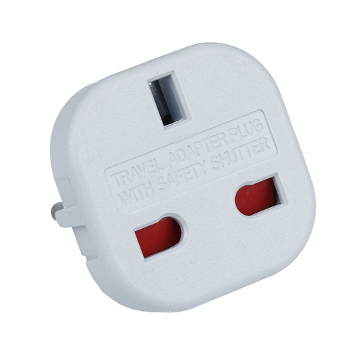 Netzadapter UK - EU/PL | weiß | AD-EU96