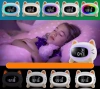 Wecker mit LED-Licht | Uhr mit Farbwechsel-Funktion | SG-5-W