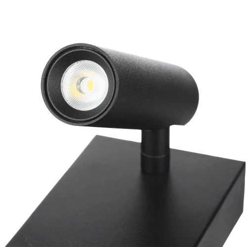Wandlampe | Wandleuchte mit beweglichem Reflektor | Moderne Aluminiumlampe | WLV-176-3W-B