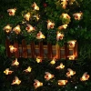 Solar LED-Girlande Bienen 20 LED Gartenlampe 5m | BEE-20LED-5M