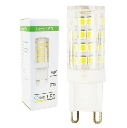 G9 LED Lampe | 5W LED Leuchtmittel Birne Ersatz 400W Halogenlampe | 620 Lumen