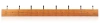Holzkleiderbügel | Wandgarderobe | Kleiderbügel mit 16 Haken | HG-80CM-WOOD