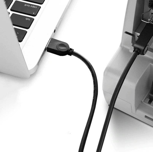USB-A - USB-B Kabel für Drucker, Scanner | 5 Meter | UP-5-5M-Schwarz