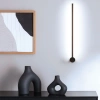 Moderne Wandleuchte 60cm 10W | Schwarze Wandleuchte mit Drehmöglichkeit | LED-Lampe mit einer Farbtemperatur von 4000K | YG-W002