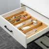 Besteck-Organizer | Schubladeneinsatz aus Bambus | KBT-G513
