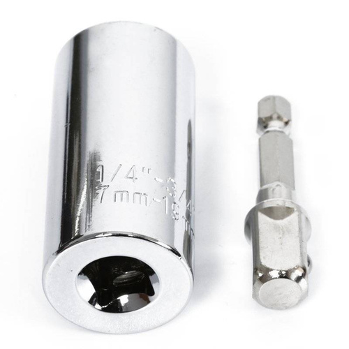 Universaler Steckschlüssel 7-19 mm | Gewinde 1/4" - 3/4" | JX-TS-02