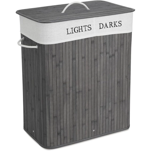 Wäschekorb | 100 l | grau | ZYL-100L-GREY