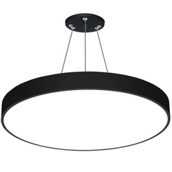 Deckenpendelleuchte LED 50W | rund | Voll | Aluminium | Blendfreies CCD | Φ60x6 | LPL-005