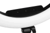 Ringlicht mit Spiegel | Ringlicht mit Stativ | Set mit Netzteil und Ring 60W | M45-60W-B