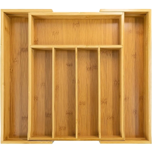Ausklappbarer Bambusbesteck-Organizer | RSD-768