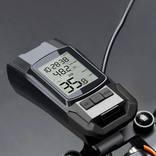 3-in-1 Multifunktions-Fahrradlicht – 800 lm | Fahrradlicht mit Hupe und Zähler | BK-H1920 