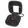 4K HD Objektiv, Linse, Aufsatz für Handy | 2-in-1 Makro 15x + Weitwinkel | Clip, Hülle, Tuch | DT-020