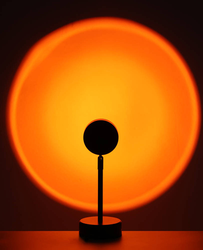 LED-Projektorlampe, die den Sonnenuntergang imitiert | RB-01-SunsetRED
