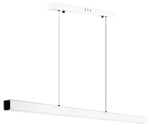 LED-Pendelleuchte, modern, rechteckig | 100 cm, 40 W, Fernbedienung | weiß | SX41-100CM-40W-W
