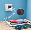 Schnellladegerät 3x USB mit LED-Display | Schnellladung Quick Charge 3.0 | CA-006