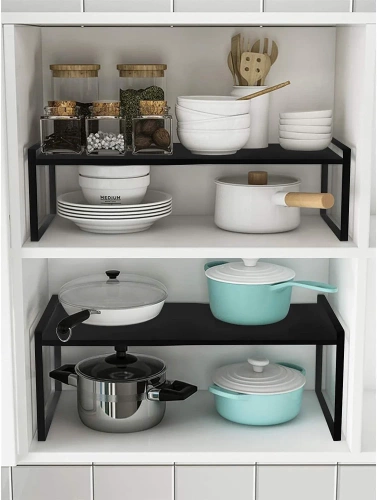 Badezimmer-Kosmetikregal | Metall-Küchenständer | Gewürzständer | Freistehendes Regal | MSK-L50CM-B