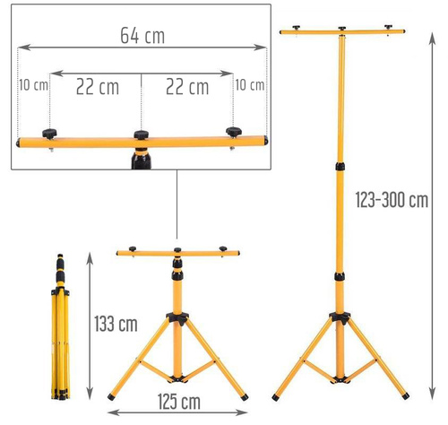Arbeitsstativ | 3 m Höhe | FLT-3M