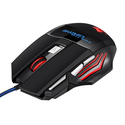 Gaming-Maus, kabelgebunden, optisch, USB | 800-3200 DPI, 7 Tasten | MM1