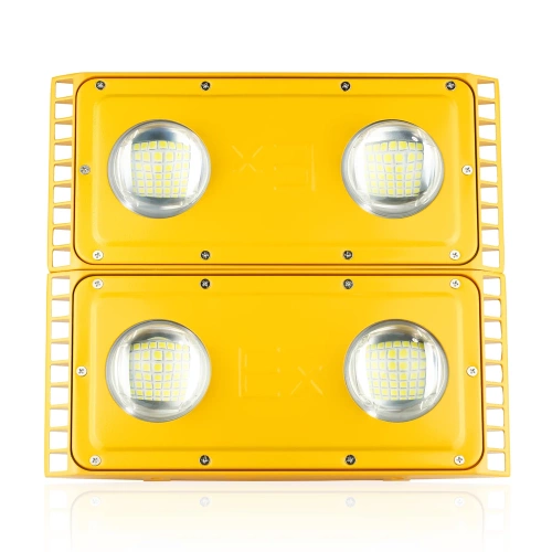 Strahler EX | LED-Lampe für explosionsgefährdete Bereiche | Explosionsgeschützte Halogenlampe | GSM-200W-GOLD