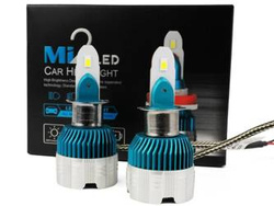 H3 LED Scheinwerferlampen Mi2 FLIP CSP 56W | 2 Stück