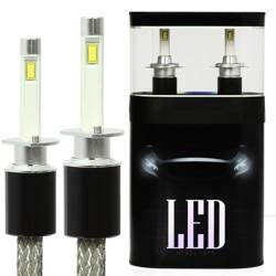H3 LED Scheinwerferlampen R4 80W 9600lm LUMILED LUXEON 12V-24V | 2 Stück