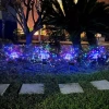 Garten Solar LED Feuerwerk Laterne | 84cm, 600mAh, 200 RGB LED | LFW-B200-Color
