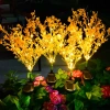 Solarblume | Solar-LED-Gartenlaterne Forsythie | 70 cm, 600 mAh | FLD-15-GELB