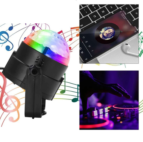 Kugel DISCO - LED RGB Diskolicht Projektor | MQ01