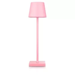 Tischlampe mit integriertem Akku | Berührungsempfindliche Nachttischlampe | HJA28-PINK-1
