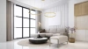 Zweiteilige moderne Pendelleuchte | LED | Gold | RLK-C02-38W-G
