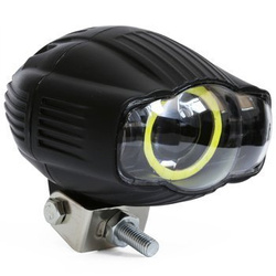2 Stück | Mehrfachlinsen-Halogen-Scheinwerfer für Motorrad | COB RING | JG-992A