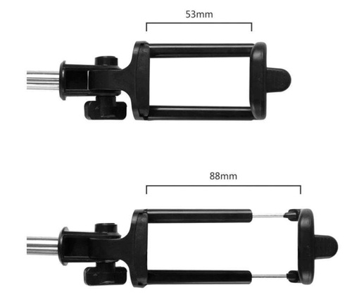 Selfie-Stick mit Bluetooth-Fernauslöser | Monopod Stativ | Kamerastativ | PSI-S003