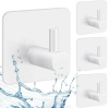 Kleiderhaken selbstklebend | 4 Stück | weiß | BXG-4PCS-WHITE