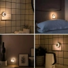 Smartes LED-Nachtlicht mit Dämmerungssensor | Warmlicht-Kontakt-Nachtlicht | JL-510