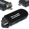Speicherkartenleser SD, microSD | USB, micro USB, USB Typ C | USB OTG | CR-023