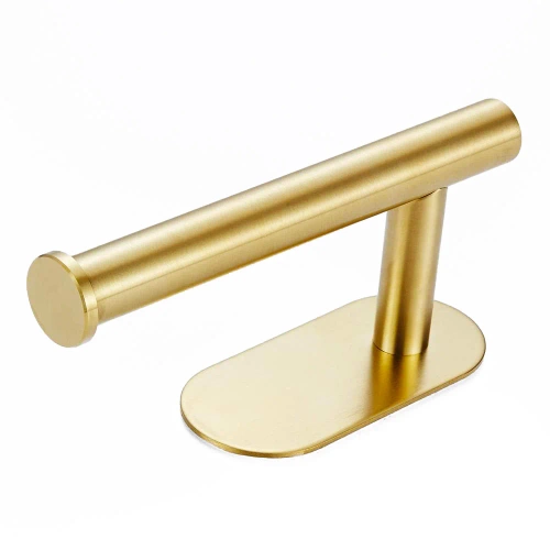 Goldener Papierclip | Selbstklebender Toilettenpapierhalter | JZU-304-GOLD