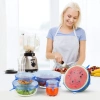 Universelle Silikonabdeckungen | Set flexibler Abdeckungen | FLR-6PCS-BLUE