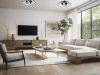 Moderne Deckenleuchte mit variabler Lichtfarbe | Modernes Design | RLS-N32W-B