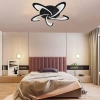 Moderne Deckenleuchte | LED-Deckenleuchte | Schwarz | Deckenleuchte RLF-C55W-B