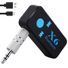 Kabelloser Bluetooth-Audioempfänger v 4.1 + EDR + A2DP | AUX Mini-Jack Adapter | Unterstützung von TF microSD | X6
