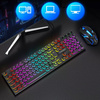 Gaming-Set Tastatur und Maus, RGB-LED-Beleuchtung, USB | TF270