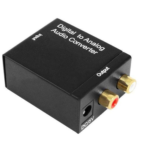 Signalwandler AUDIO - Koaxial / Toslink SPDIF - RCA | F101