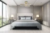Moderne Deckenleuchte | Plafon | LED | Gold | QBD-3C-70W