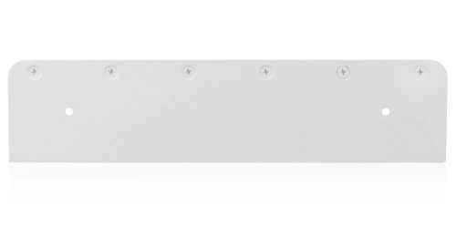 Metallischer Schlüsselhalter mit Regal | Weißer Kleiderhaken | Hakenleiste | ZW-J26-WHITE