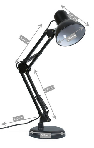 Schreibtischlampe E27 | Schullampe, Zeichenlampe | MT-811