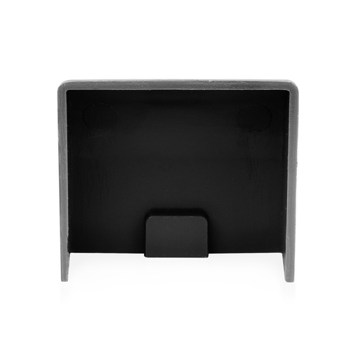 Abdeckleisten-Endstück | 40x20 mm | schwarz | CDT-01
