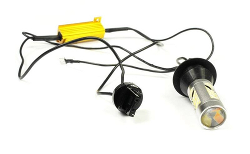 2-in-1 Tagfahrlicht mit Kontrollleuchte | Glühlampen 42 SMD 2323 | LED-Tagfahrlicht mit Blinker | MIT AUTOMATIK